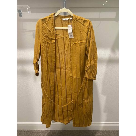 Uniqlo long shirt kimono small NWT - Picture 1 of 2